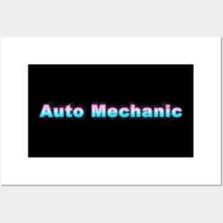 Auto Mechanic Posters and Art